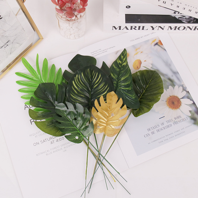 Picture of Simulation mini leaves mini turtle leaf decoration kindergarten home wall decoration cake decoration ornaments