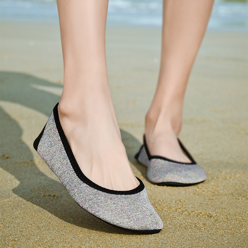 Beach Shoes, Snorkeling Granny Shoes, River Tracing Shoes, Diving and Snorkeling Shoes, Quick-Drying Swimming Soft Shoes