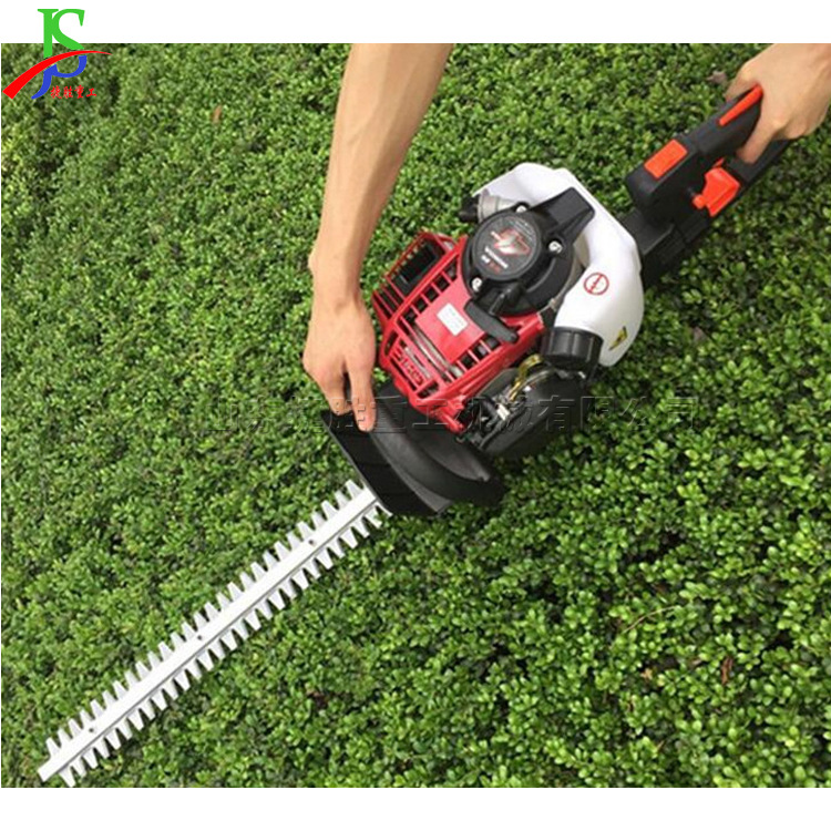 Knapsack single-edged tea trimmer thick branch fence heavy shear shaper forest shrub pruning machine
