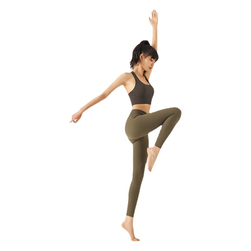 High Waist Hip Lifting Yoga Fitness Training Tight Outer Wear Cycling Fitness Pants