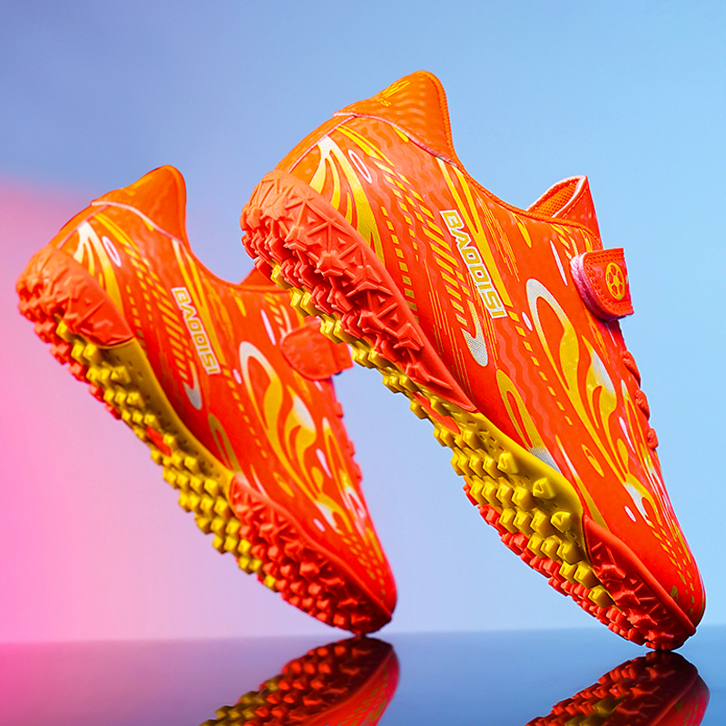 Children's Shoes Boys' Football Shoes 2025 Spring and Autum New Tf Broken Nail Kidsren's Training Sports Shoes for Students
