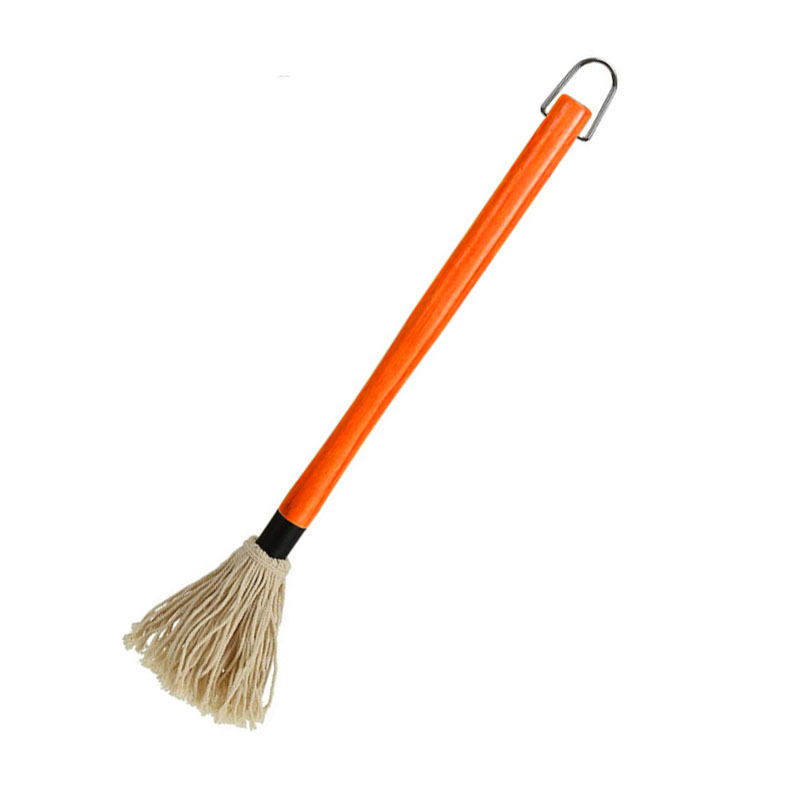 Picture of Amazon BBQ BBQ Feeding Mop Rubber Wooden Handle BBQ Dip Brush Oil Brush Tool Set
