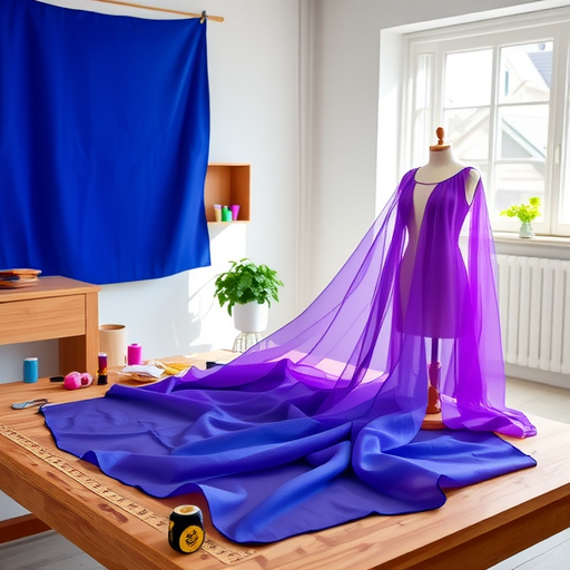 Diamond Chiffon Fabric Gem Bright Silk Glittering Hanfu Dress Children's Wear Shirt Tulle Fabric Spring and Summer New