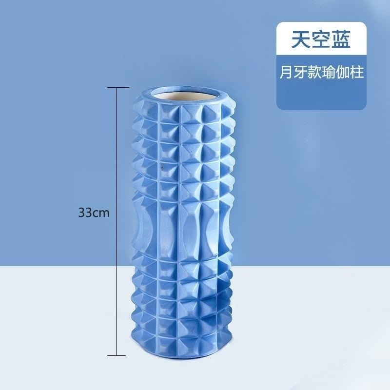 Picture of Factory sales hollow yoga column Mace EVA foam shaft muscle relaxer fitness massage stick roller barrel