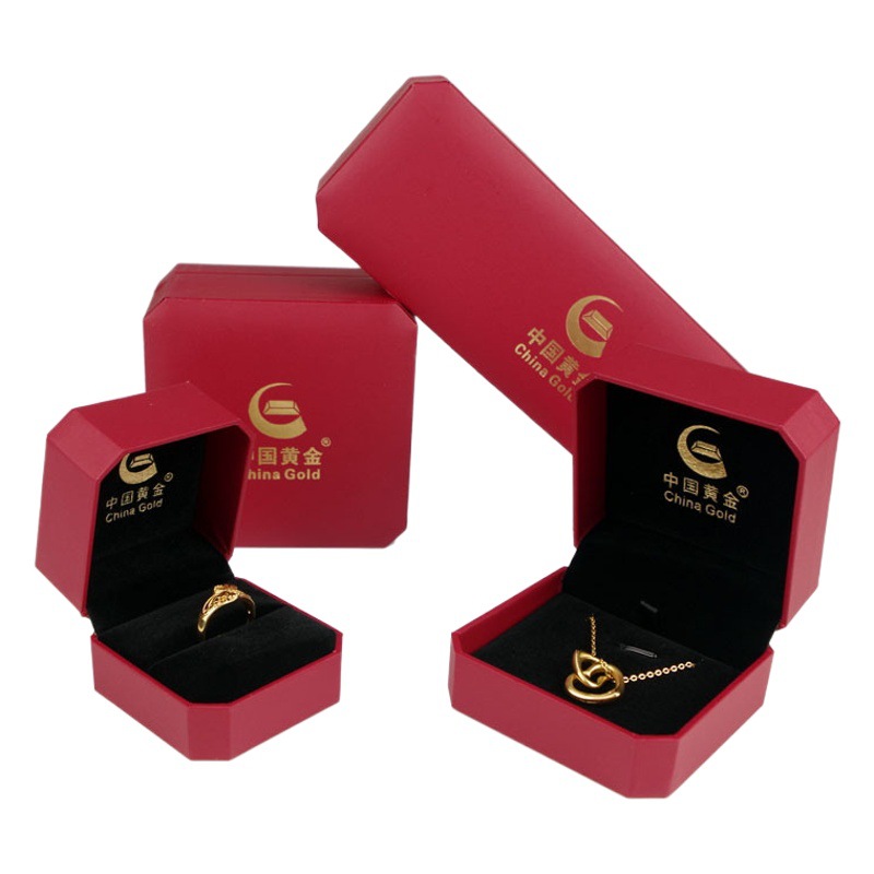 New brand counter same style octagonal jewelry box ring box pendant necklace box bracelet box bracelet box gift box