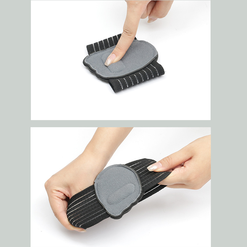 Picture of Foot center pad thickened foot pad flat arch pad bandage foot cover half size pad arch support sports insole