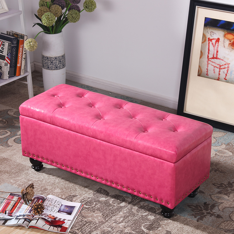 Picture of Clothing Store Sofa Stool Rest Dressing Room Bench Storage Door Shoe Changing Stool Fitting Room Shoe Changing Stool