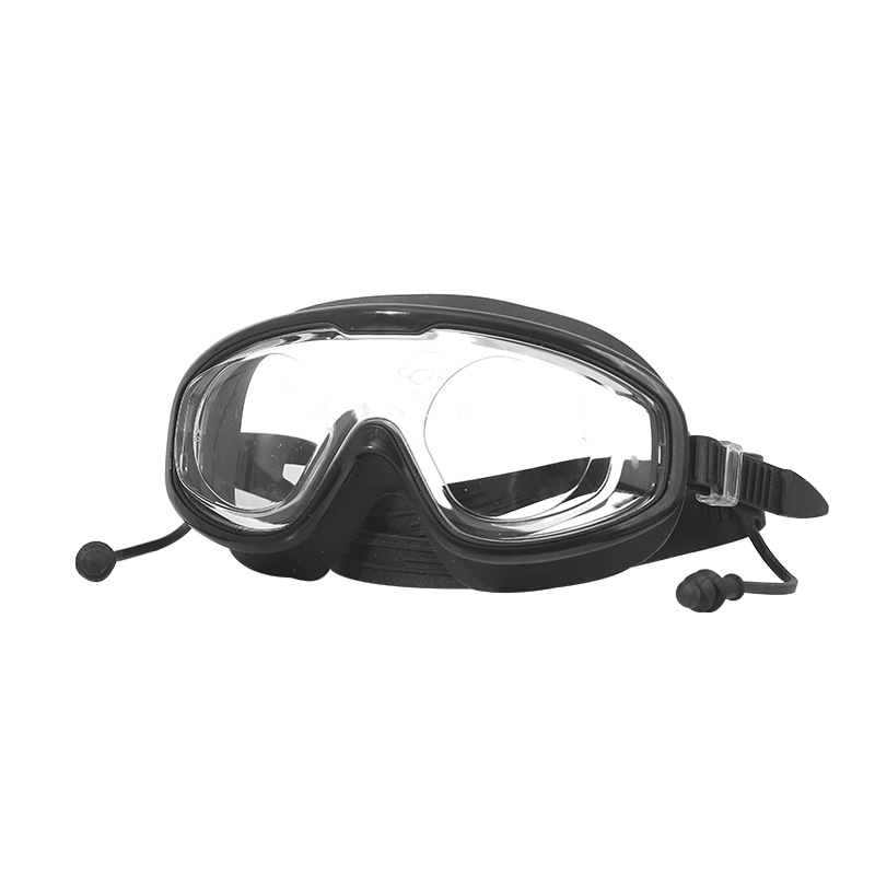 Picture of Adult Swimming Goggles, Anti-Fog, High-Definition, Professional, Large Frame, Myopia, Large Lens, Prescription Diving and Swimming Goggles Equipment