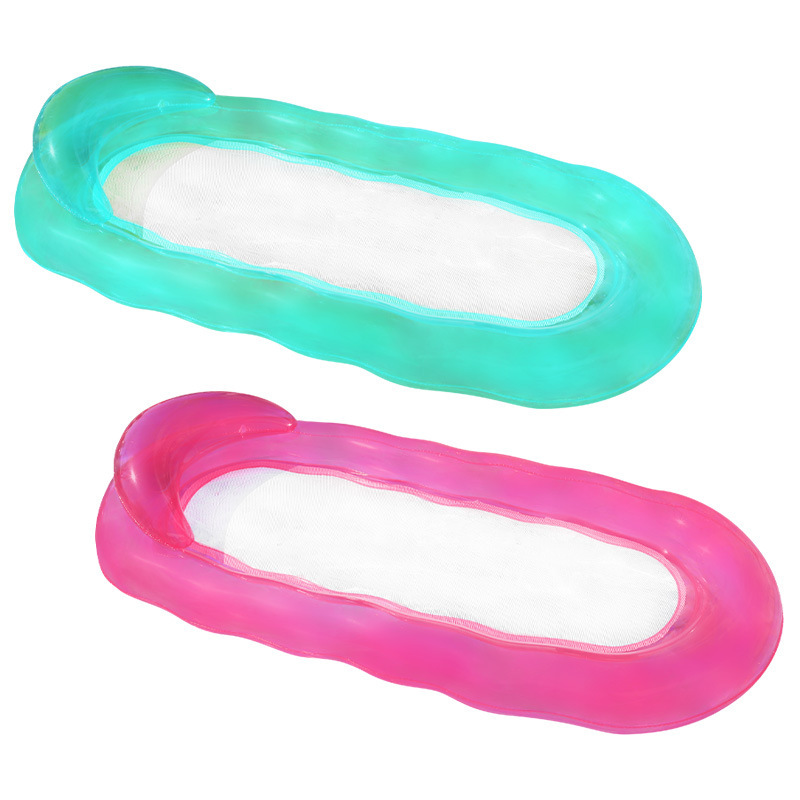 Picture of Cross-border Inflatable Water Backrest Recliner Creative Floating Row Swimming Ring Water Toy Water Inflatable Floating Bed Foldable