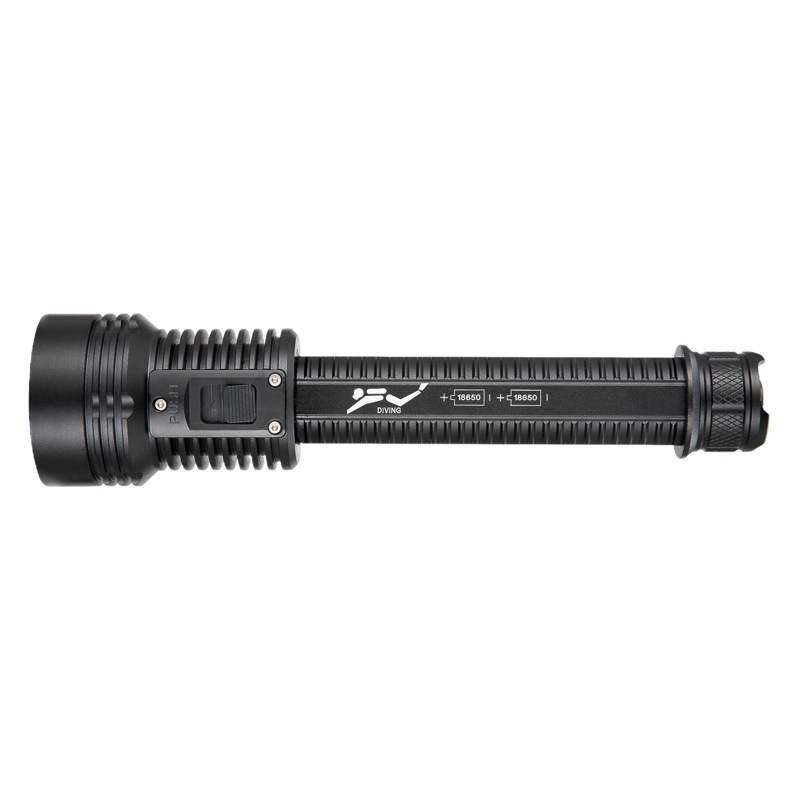 Cross-border New T40/P70 Strong Light Diving Flashlight Highlight Long Range Shooting Catching Fish Magnetron Switch Special for Diving