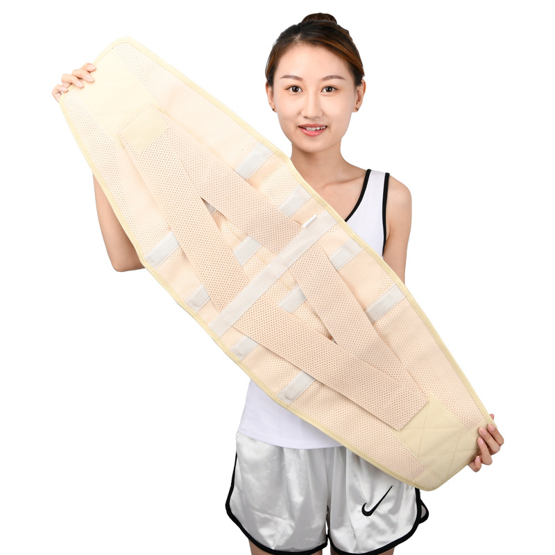 Picture of Heighten and widen protective belt lumbar fixation unisex waist circumference steel plate reinforced lumbar spondylosis lumbar spine