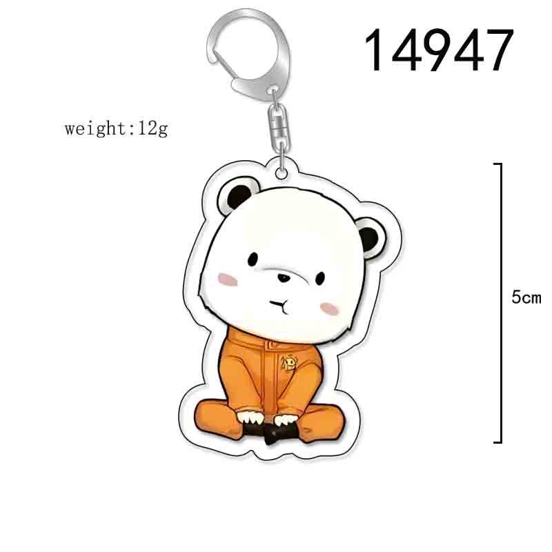 Picture of Cartoon hang one piece peripheral acrylic keychain pendant lufeiqiao barosolon esanzhi Sabo