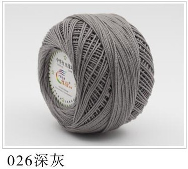 Picture of 3 # Size Lace Thread Crochet Wool Crochet Thread Crochet Thread Cotton Thread Coaster Thread Spring and Summer Wool
