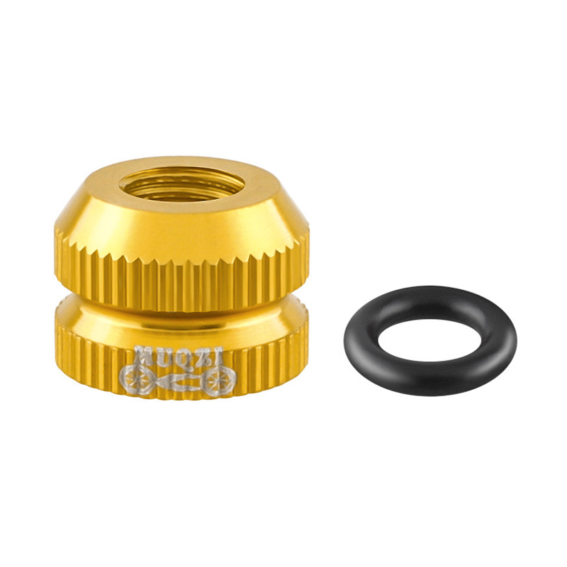 Picture of MUQZI mountain road dead fly bicycle French nozzle NUT vacuum tire air nozzle nut inner tube valve