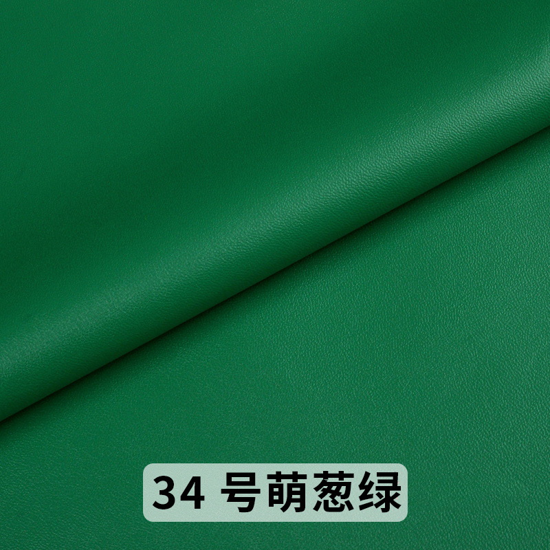 Picture of Yiwu factory nappa grain pu leather whole in stock wholesale leather bed seat luggage sofa artificial leather fabric