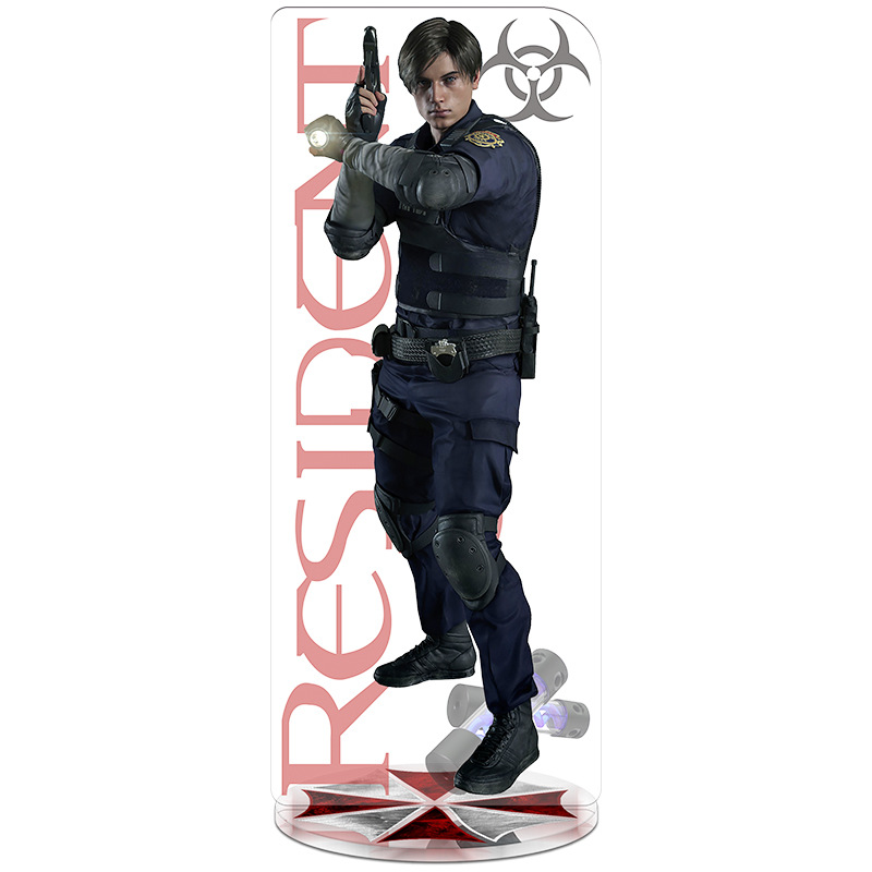 Picture of Seamless Laminated CNC Carved biochemical crisis Evil Spirit Castle Fans Game Surrounding Acrylic Quality Brand