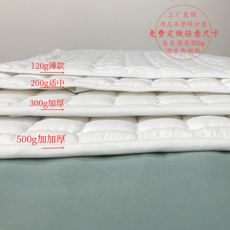 Picture of Hotel bedding bed mattress hotel protection pad wholesale Simmons thin mattress padded bed pad