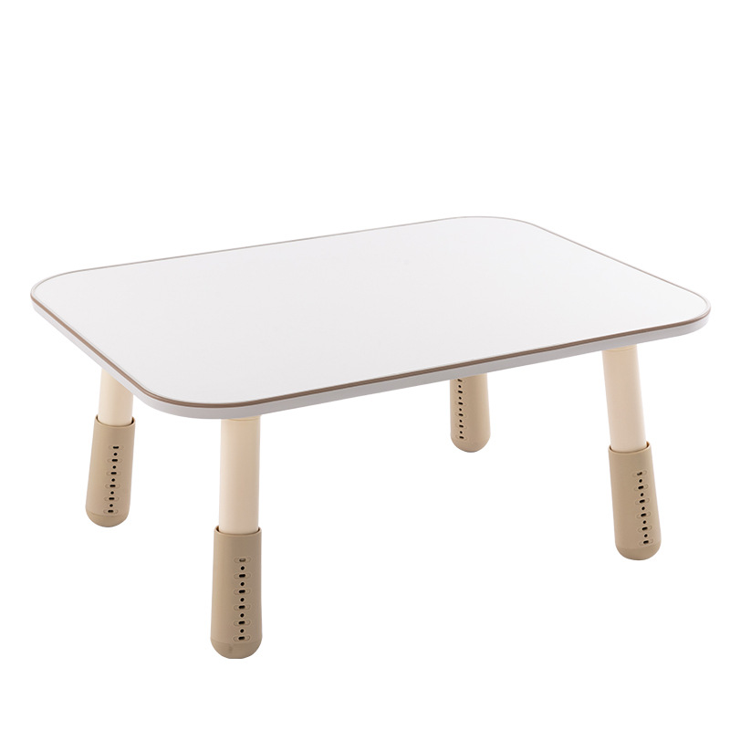 Picture of Nancy Children's Square Table Adjustable Height Study Table Kindergarten Reading Painting Handicraft Table Children's Study Table