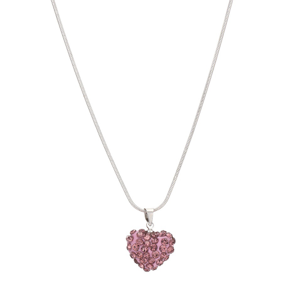 Amazon Best Selling Necklace Fashion Joker Color Love Rhinestone Snake Bone Chain Necklace Necklace Factory Outlet