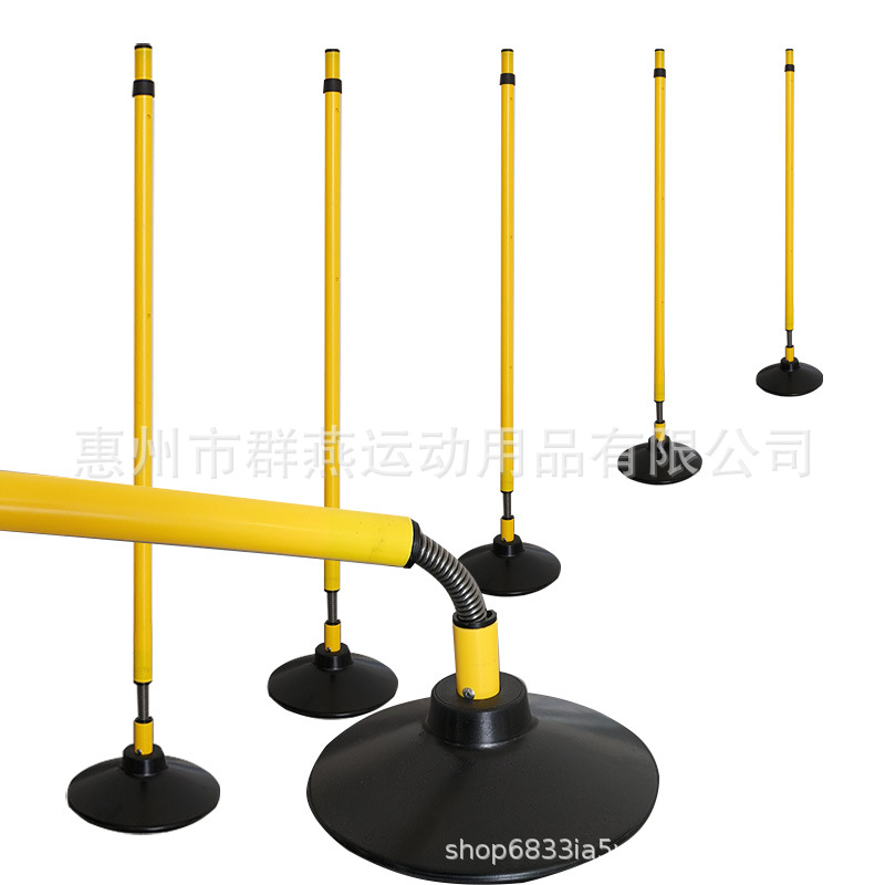 Basketball tumbler training pole sign pole high school entrance examination sports football around the pole basketball training auxiliary equipment obstacle