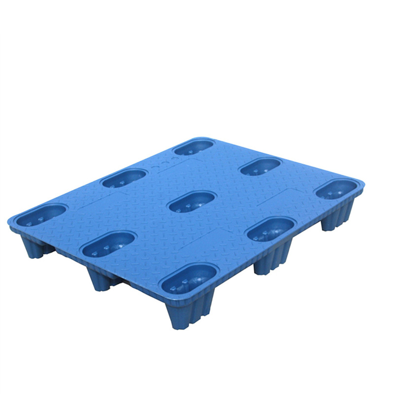 Picture of Plane nine-foot blow molding pallet warehouse moisture-proof pad forklift plastic pallet logistics pallet plastic pallet manufacturers