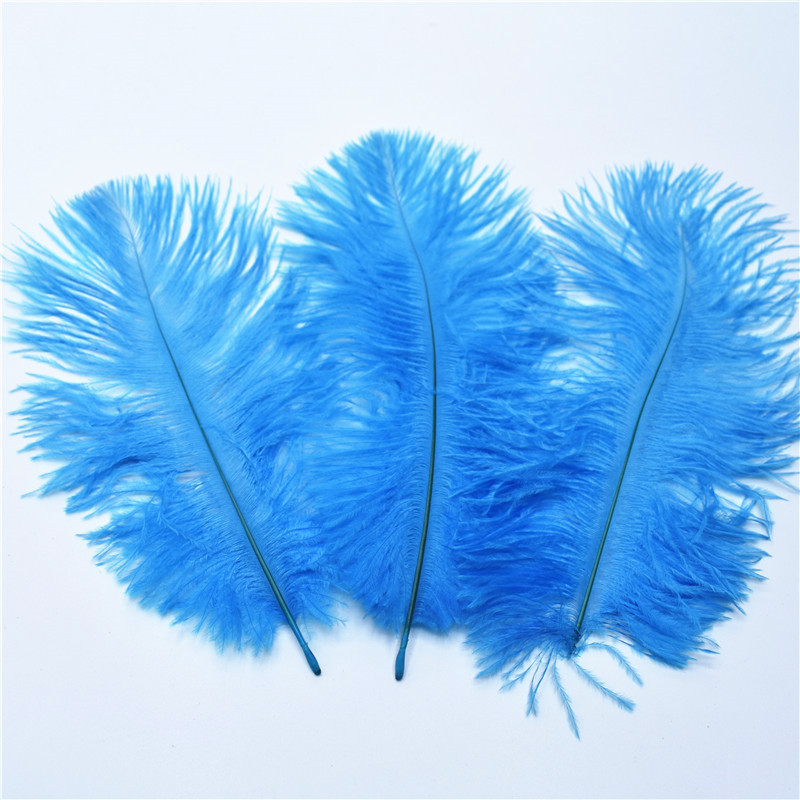 Ostrich feather 35-40cm craft feather color feather wedding decoration flower arrangement stage costume feather