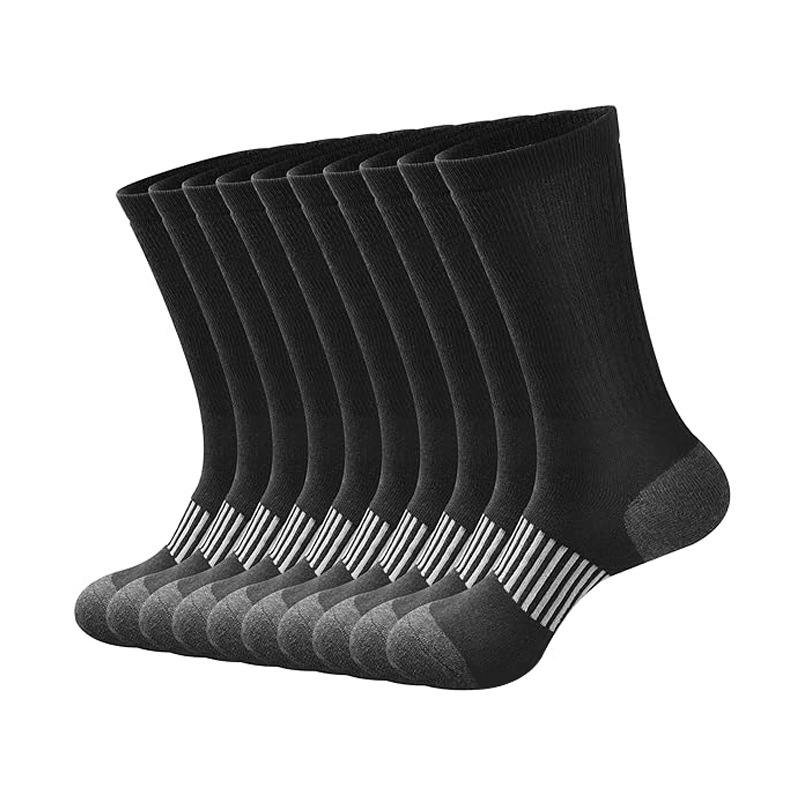 Picture of Zhuji Socks Large Size Elastic Mid-Tube Cotton Socks White Basketball Sports Socks Autumn and Winter Men's Long Socks Wholesale