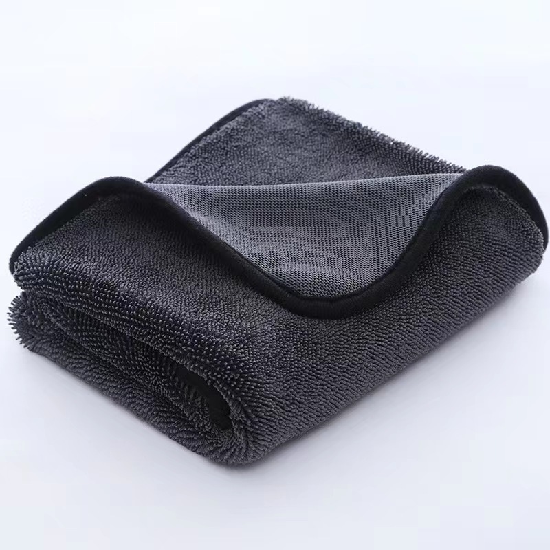 Picture of Korean Microfiber Pigtail Towel Car Wash Towel Car Wipe Cloth Absorbs Water and Does Not Shed Lint, Traceless Water Collection Towel