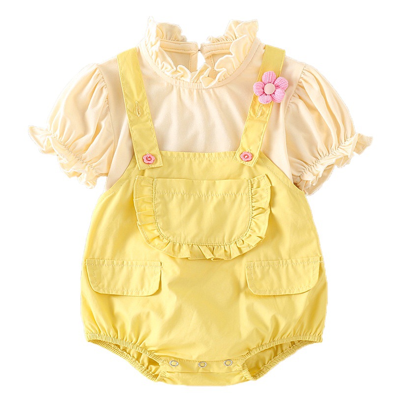New Starting Point Clothing, Baby Clothes, Summer Clothes, Thin Baby Girl Jumpsuit, Princess Harem Summer Skirt