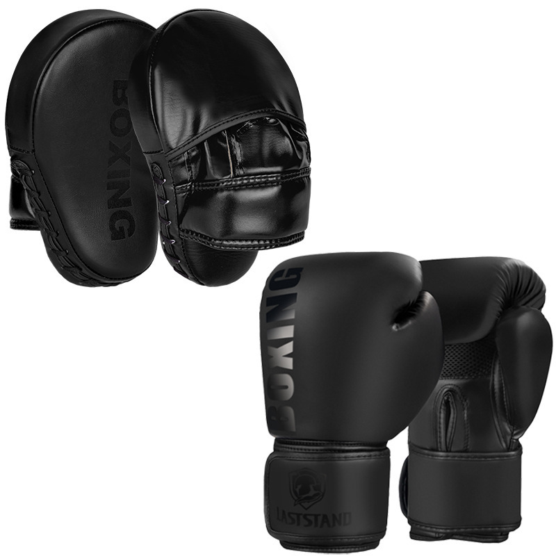 Picture of Boxing gloves combination set hand target foot target adult children's sanda fighting boxing glove training equipment for men and women