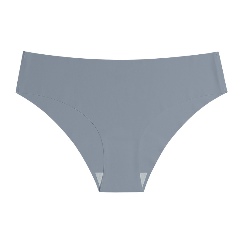 Picture of Cross-Border Seamless Ice Silk One-Piece Girls' Underwear European and American Large Size Pure Cotton Crotch Breathable Women's Briefs Wholesale