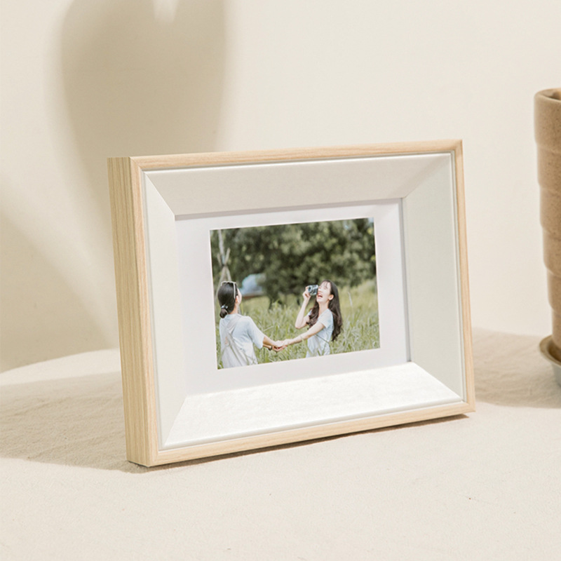 American-style 7 8-inch decoration wedding photo wash photo wall-mounted photo frame retro photo frame simple picture frame family portrait wholesale