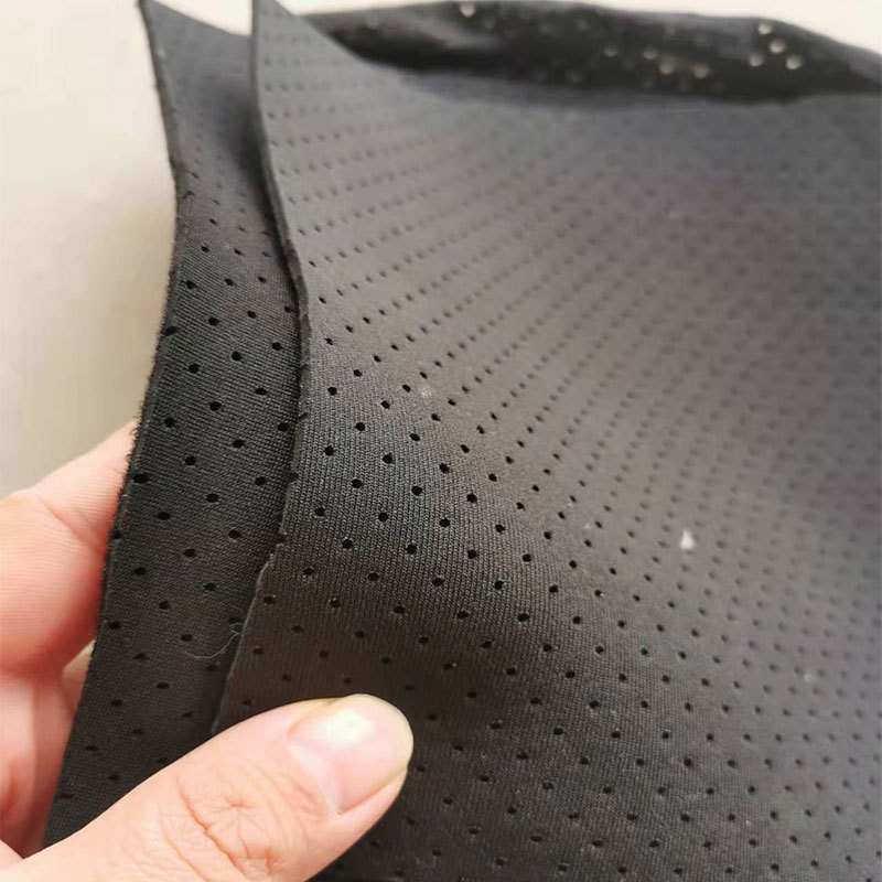 Picture of Supply Elastic Velcro Knee Pad Fabric OK Fabric Composite Perforated SBR Composite Diving Material Sports Material