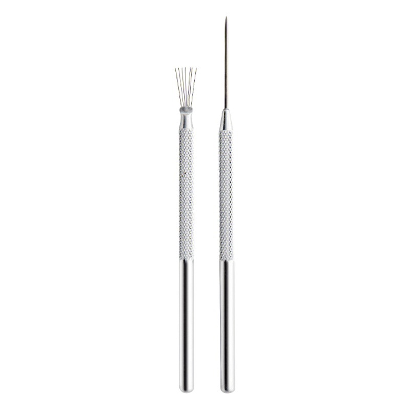 Seven needle detail needle 2-piece aluminum brush clay tool clay soft clay auxiliary modeling sculpture tool