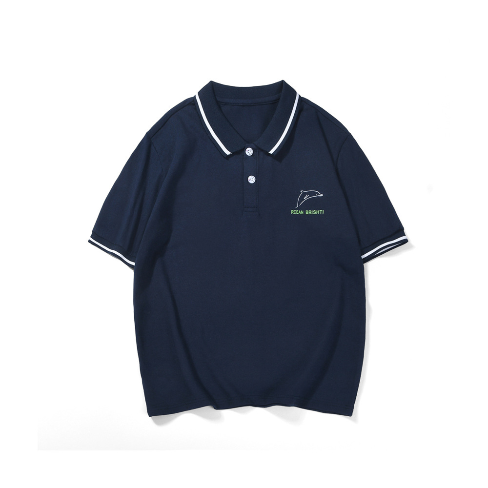 Picture of Summer Korean version of the new boys short sleeve cotton POLO short sleeve shirt children's lapel jacket T-shirt wholesale