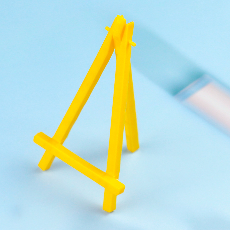 Picture of Manufacturer Wholesale Children's Colorful Plastic Display Easel Mini Student Small Tripod Picture Frame Photo Frame