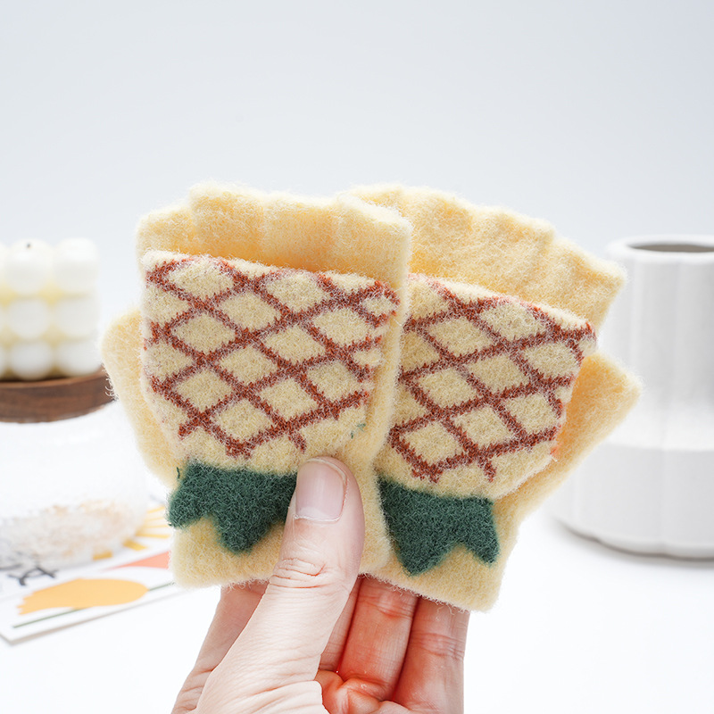 Picture of Children's flip gloves autumn and winter boys half finger warm cute Primary School students writing knitted dual-purpose gloves wholesale