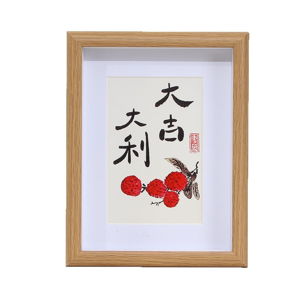Picture of Hollow Photo Frame Stereo Photo Frame Table 5678inch Photo Frame A4 Wall Hanging Calligraphy Word Frame Dried Flower Photo Frame