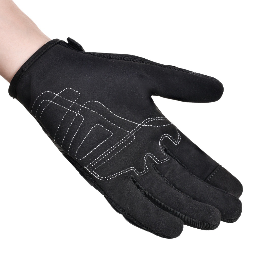 Picture of Motorcycle Gloves All-Season Full-Finger Touch Screen Anti-Fall Equipment Breathable Racing Men's and Women's Motorcycle Road Riding Gloves