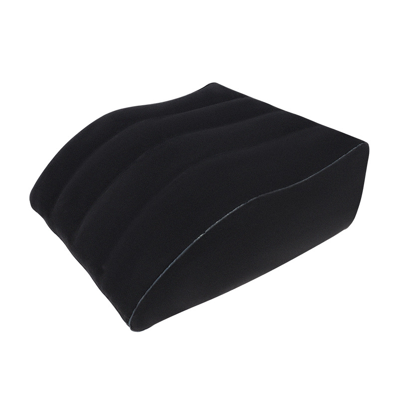 Picture of Inflatable Leg Pillow Raising Foot Pillow Bed Artifact Decompression Pillow Knee Relaxation Fatigue Relief Trapezoidal Leg Cushion in stock