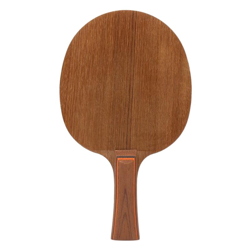 Boer table tennis racket bottom plate soft mid-band rigid teak bottom plate multi-layer pure wood table tennis racket bottom plate straight racket horizontal racket