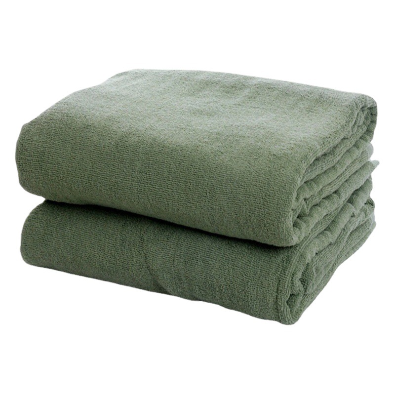 Military Green Towel Quilt Cotton Summer Thin Summer Camp Student Dormitory Pure Cotton Towel Blanket Air Conditioning Sofa Cover Blanket