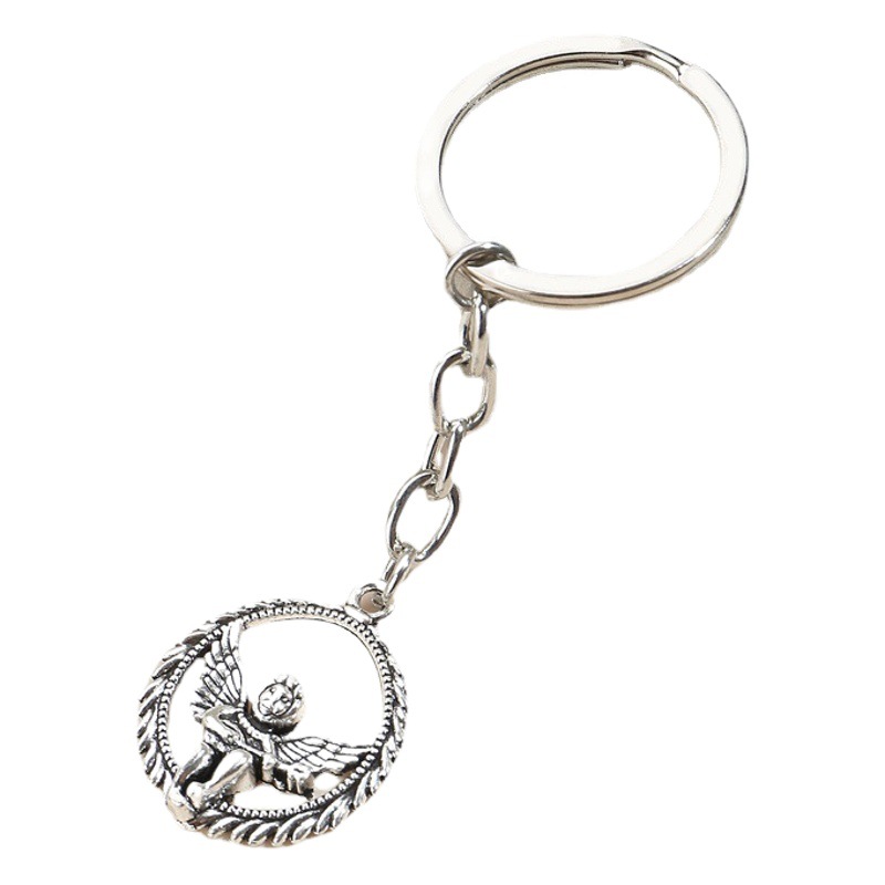 Cross-border hot star Angel key chain Dream Angel bag accessories car accessories manufacturers wholesale