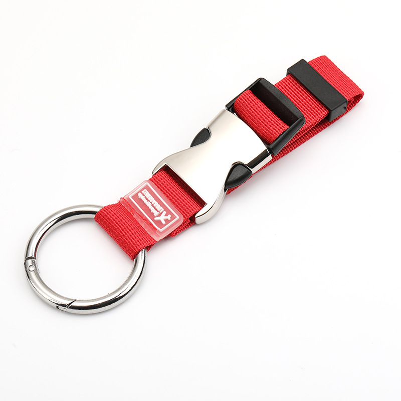 Picture of Luggage Hanging Buckle Safety Fixing Strap Backpack External Hanging Strap Packing Strap Suitcase Strapping Strap Metal Hanging Strap