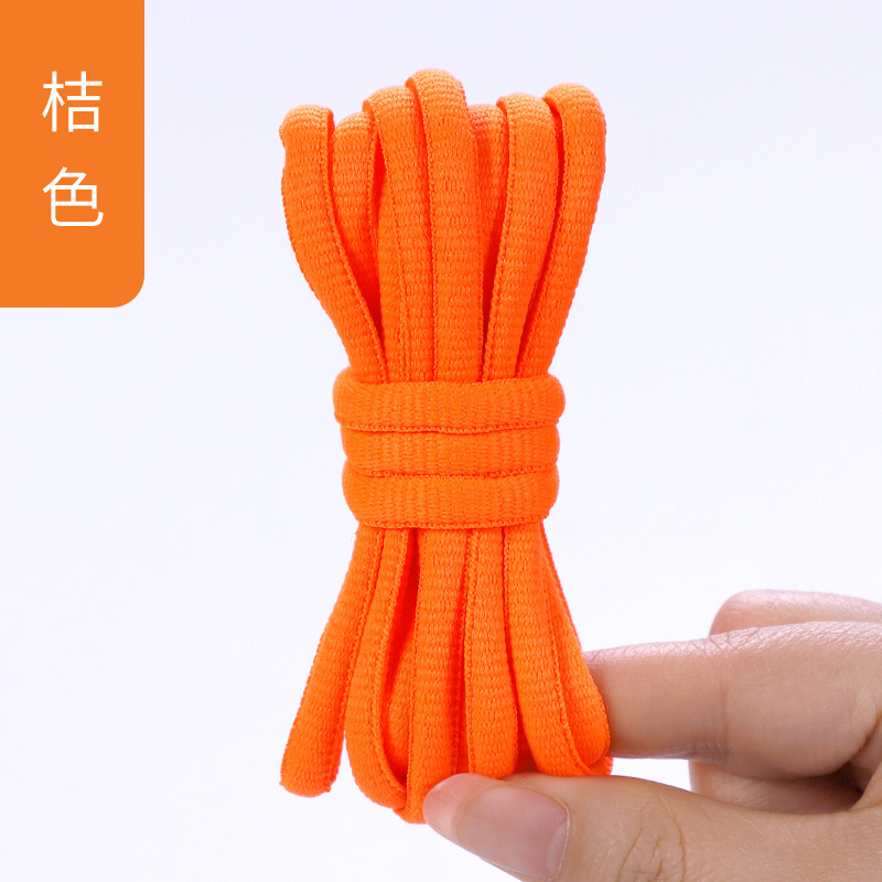 Picture of Wild elephant wholesale semicircle shoelace basketball shoes sneaker casual shoes shoelace black and white blue color oval shoelace rope