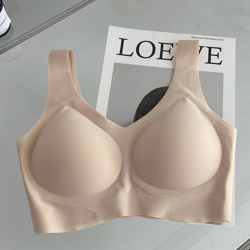 Picture of [High Quality] All-In-One Fixed Cup Thin Intimates, Seamless, Comfortable, Sports-Free, Wire-Free Vest-Style Bra