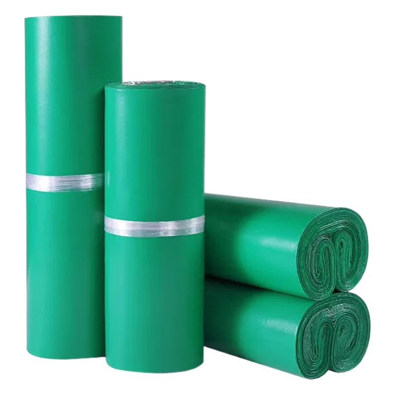 Green express bag 12 silk e-commerce logistics bag 2842 thick waterproof packing bag Yiwu manufacturers wholesale