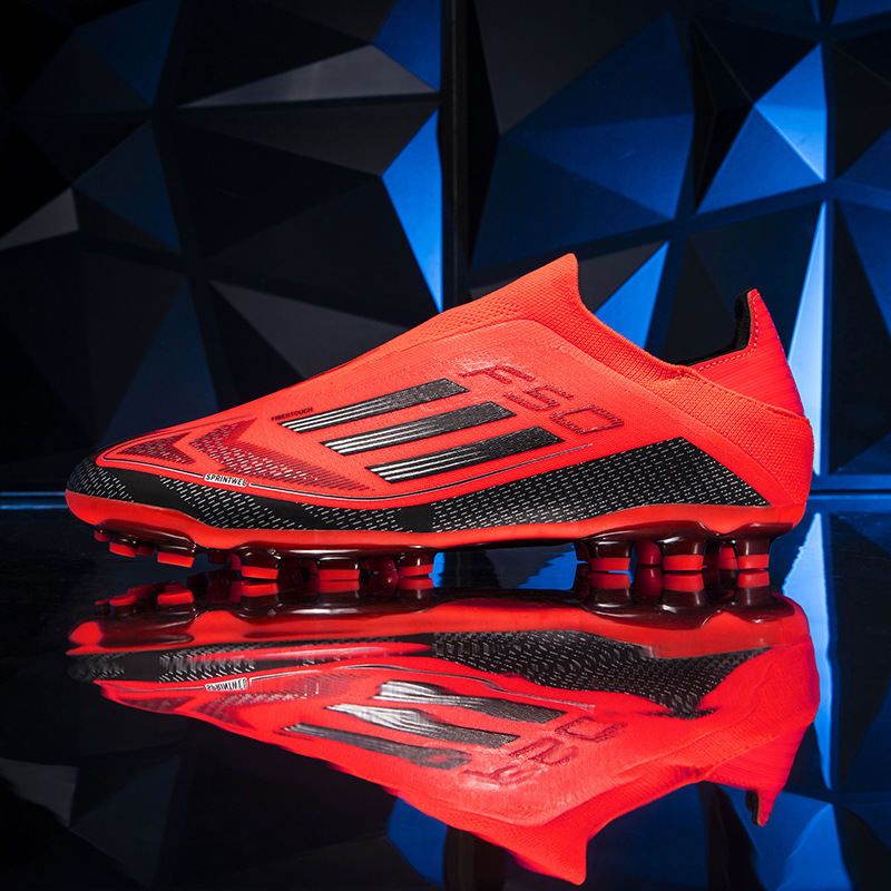 Cross-border generation football shoes men's broken nails boys training shoes girls students adult lawn spikes competition sneaker