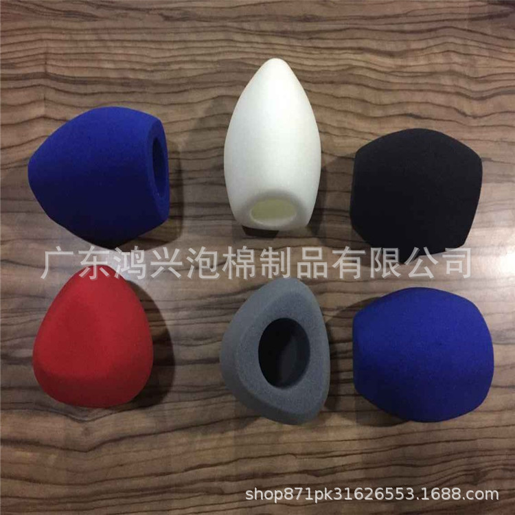Elastic Breathable Microphone Windscreen 38-70 Density 20-60C Hardness Recording Equipment Special Sponge Accessories