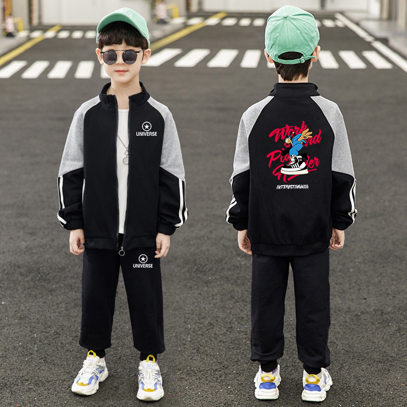 Picture of Children's Clothing Boys' Spring Clothing suit 2025 New Children's Spring Large Children's Spring Boy's Handsome Spring and Autumn Clothes Trendy